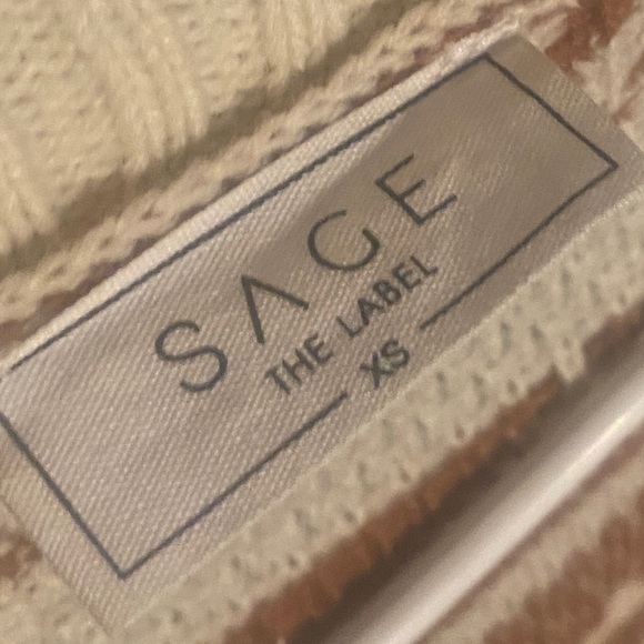 Long Fringe Bottom Tie Waist Shrug Sweater Cardigan Size XS - Picture 4 of 7